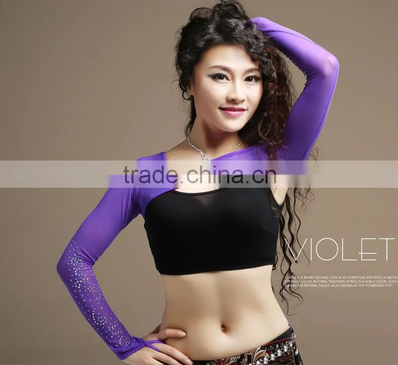 Special Sexy Spandex Mesh Belly Dance Bolero Capelet