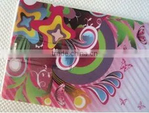 pvc/plastic usb card printing machine