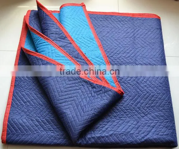 Ntnice zig-zag stitching non woven moving blanket