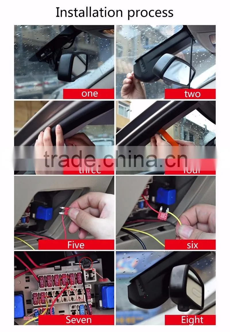 G - sensor novatek nt96655 camera DVR support WIFI connection