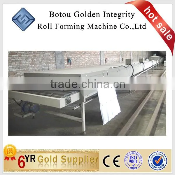 Colourful Stone Chip Coated Roof Tile Production Line
