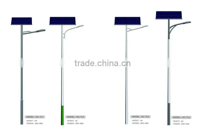 2016 customized light distribution Solar LED Street Light