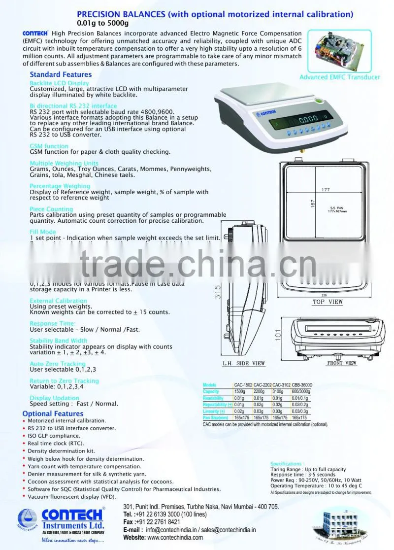 Jewellery Scale Manufacturer