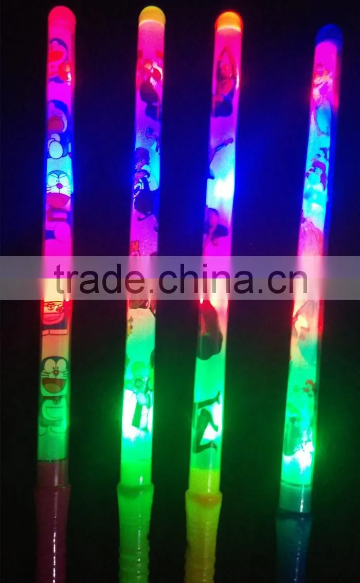 custom led blinkin light glow foam party stick