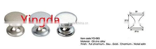 YD-061 GB zinc alloy wooden furniture knobs