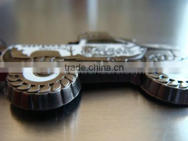 Hot selling custom 3d metal keychain
