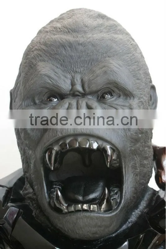 2014 New Arrival Top Quality Obsidian Gorilla/Semi-Precious Stone King Kong