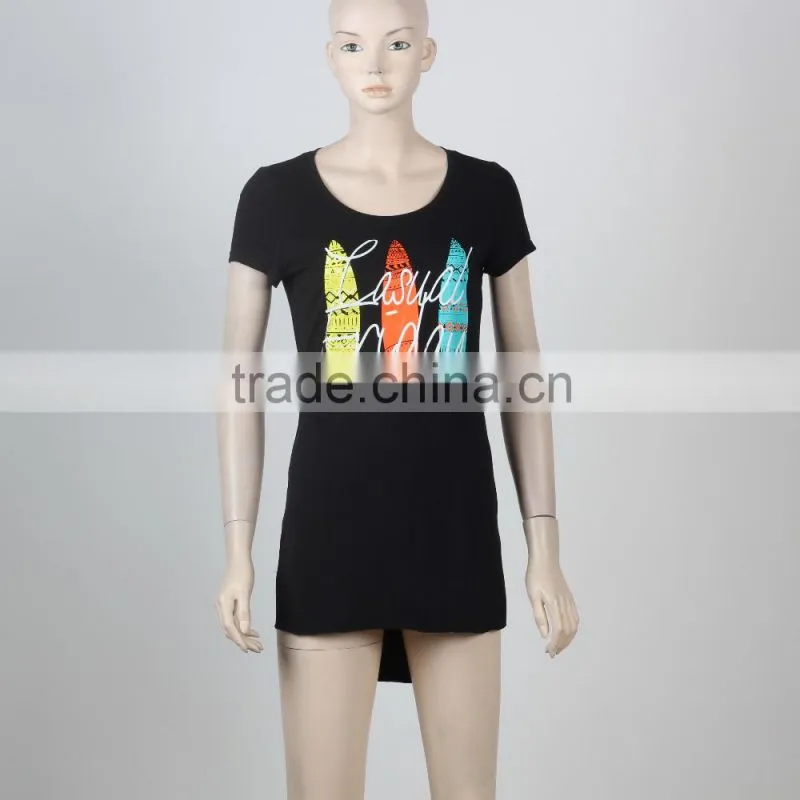 t-shirt school dress sex school girl uniform short sleeve cotton chiffon fabric Fluqi Apparel