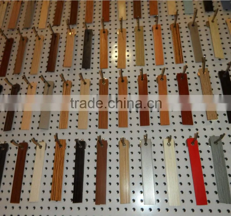 wood grain color PVC edge banding in Linyi China factory