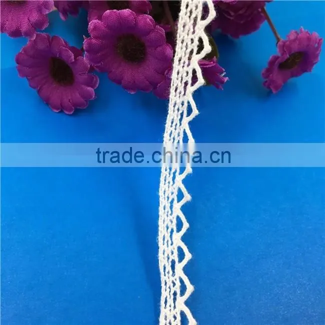 Wholesale High Quality H0514C Lace Ribbon,Crocheted Lace,100% Cotton Lace