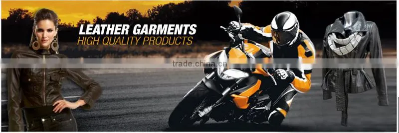 Motorbike leather suit/motorcycle racing custom suit