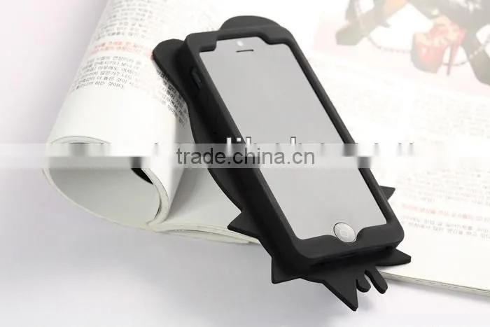 3D Hand/ Middle Finger & Finger Style Silicone Case Cover for iPhone 5 5g