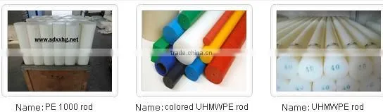 abrasion resistant hdpe, uhmwpe, and pp rod
