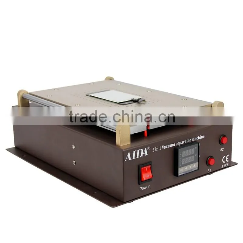 Universal Built- in Vuccum LCD seperator of refurbish Machine AIDA A968, Lcd Seperate Repair Machine