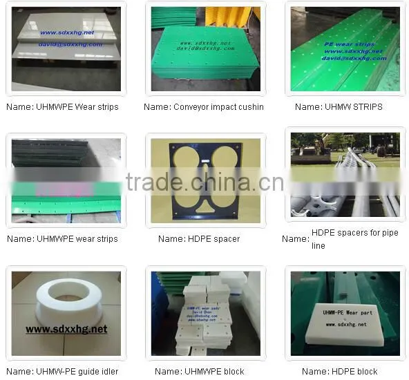 Best selling UHMWPE plastic parts made in china