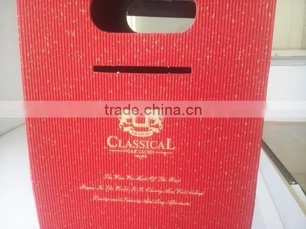 Custom Design 2 Bottle Wine Packaging Box