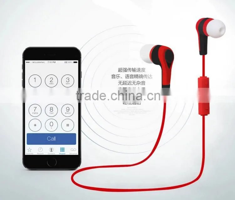 China Factory Price Bluetooth Headphone, Mini Portable In-Ear Sport Sweatproof Noise Cancelling Bluetooth Headset Earphone