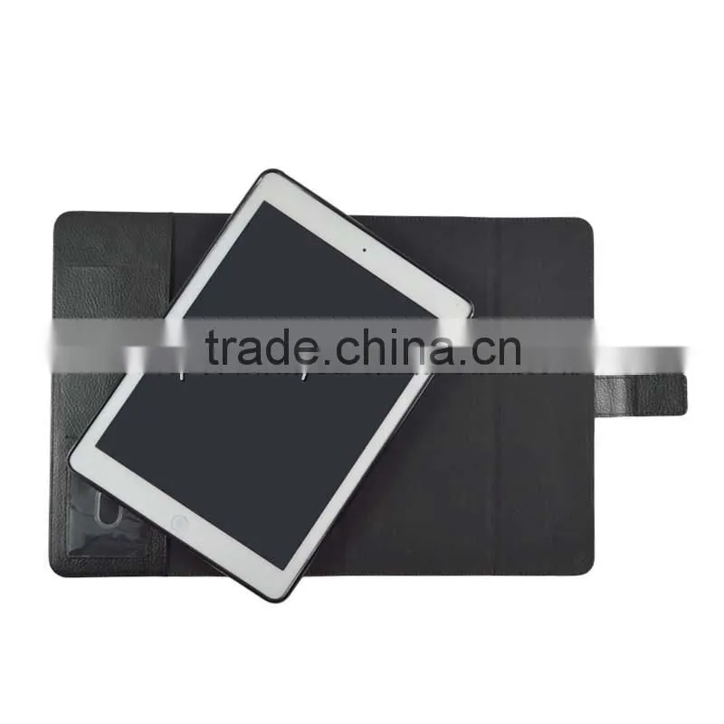 PU leather cses for ipad air ipad 5 case 2 in 1 removed leather cases