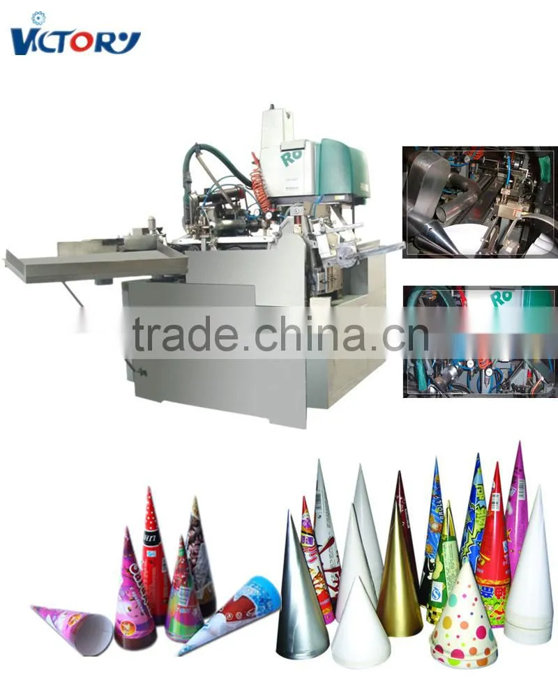 China Manufacturer automatic ice cream paper cone machinery