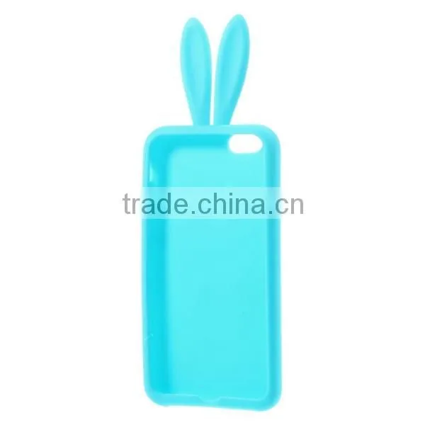 For Apple iPhone 6 Cute Rabbit Ears Silicone Soft Case, Case For iPhone 6