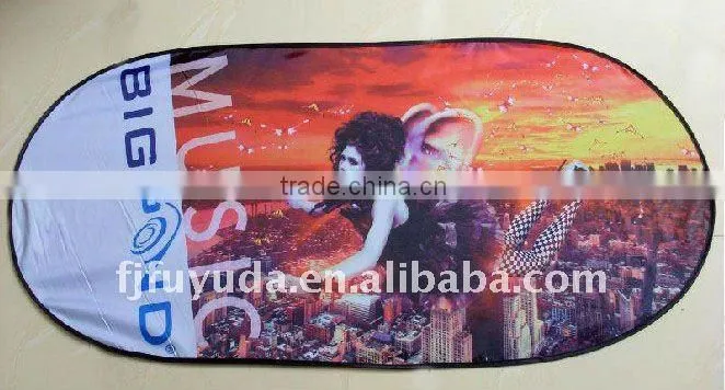 black side and back window nylon mesh car sunshade