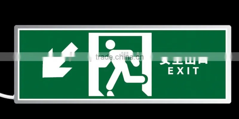 emergency signs made by EL