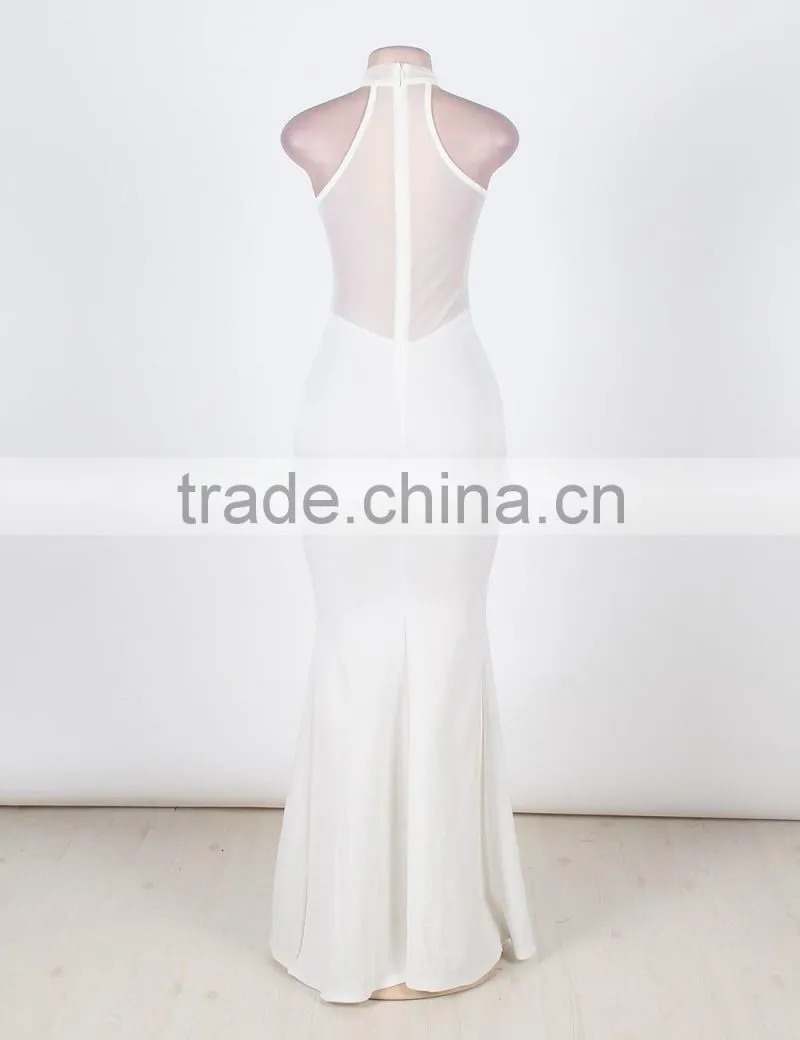2016 Latest Fashion Hot Wholesale Black Sexy Night Dress Maxi Dresses