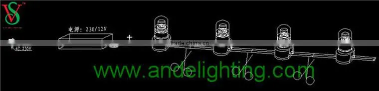 Factory price LED clip light holiday decoration lighting