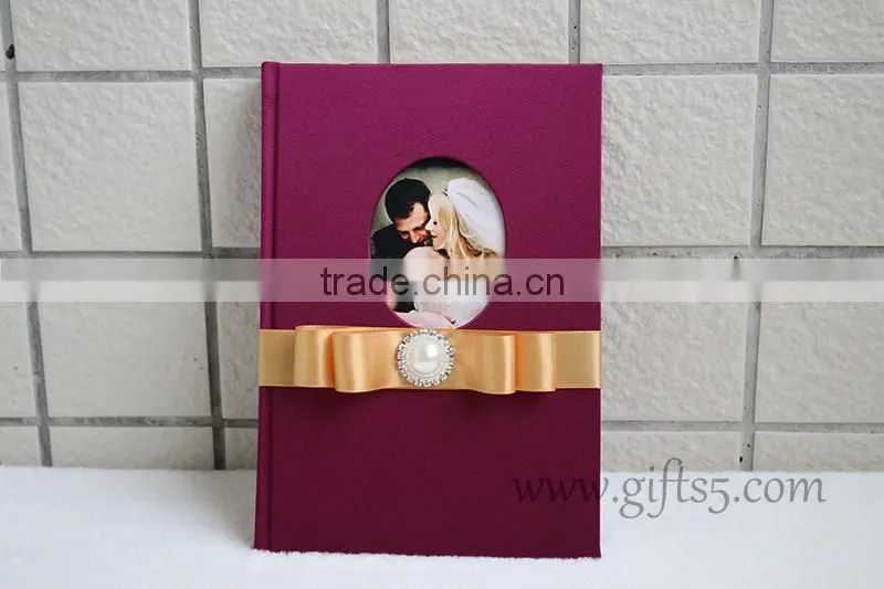 Custom Handmade Luxury wedding guest book alternatives