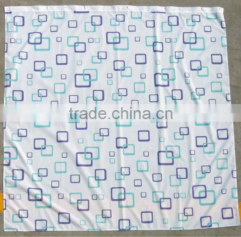 Promotional shower curtain