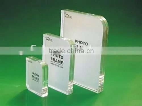 custom acrylic photo frames display stand