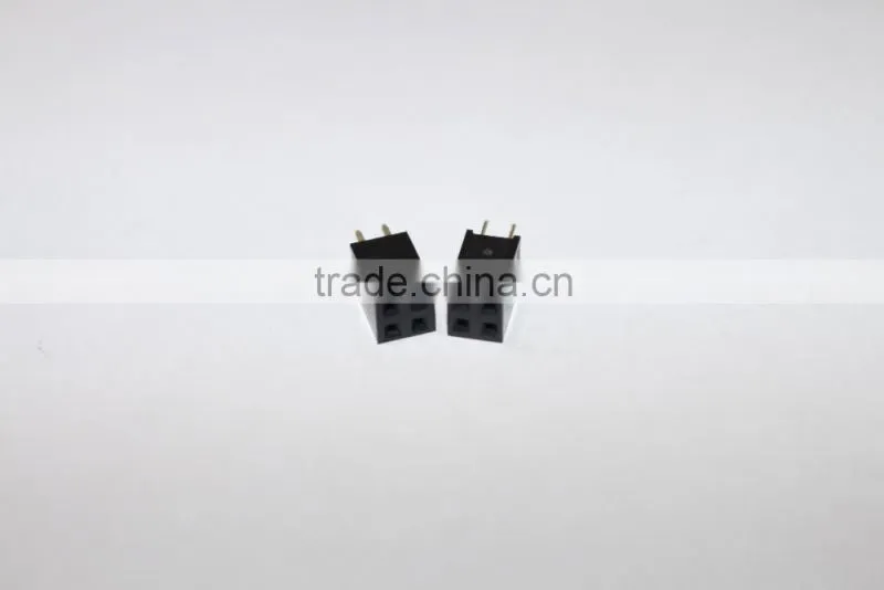 2.54mm double row straight Female header 2 pin