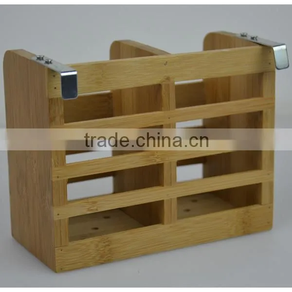 Bamboo Kitchen Utensil Holder, Spatulas Bamboo Holder