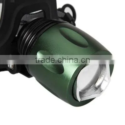 led rechargeable headlamp hiking aluminum led headlamps