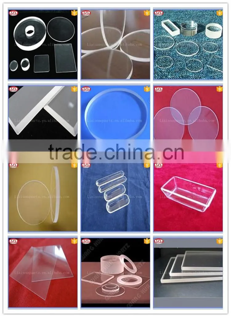 Thick clear quartz plate with low price