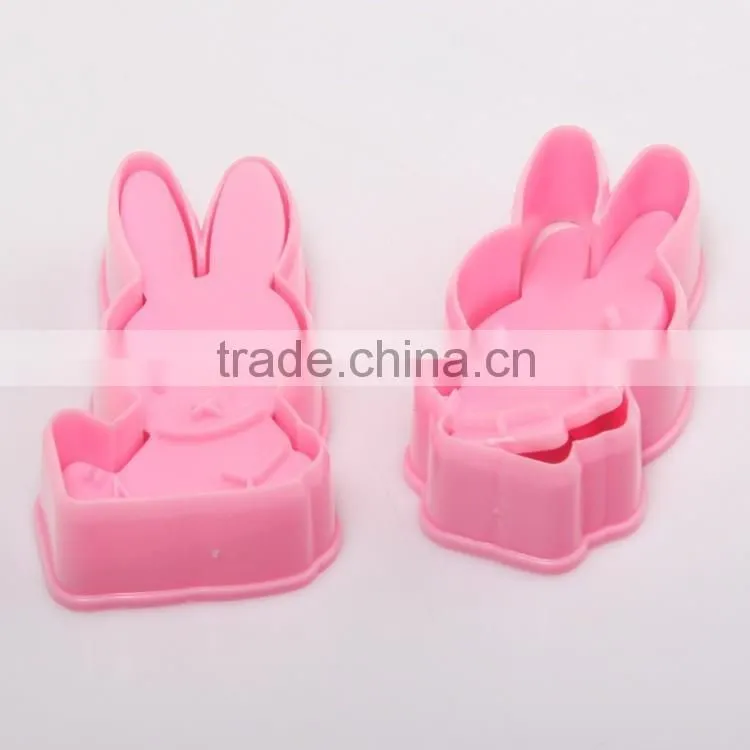 3d stamp cake tools plastic Cartoon shaped cookie cutter