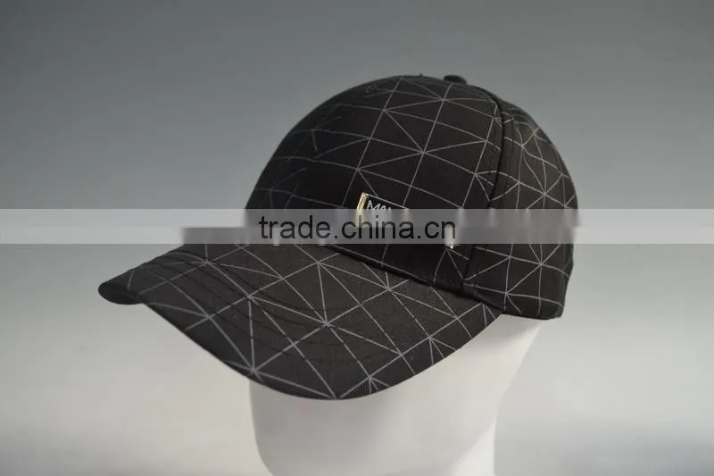 black baseball children cap