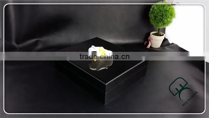 Custom wooden packing box wooden box with divider