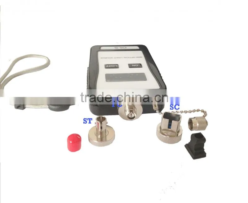 LS6200 Mini Optical Light Source With Dual Wavelength FC/SC/ST connecotr