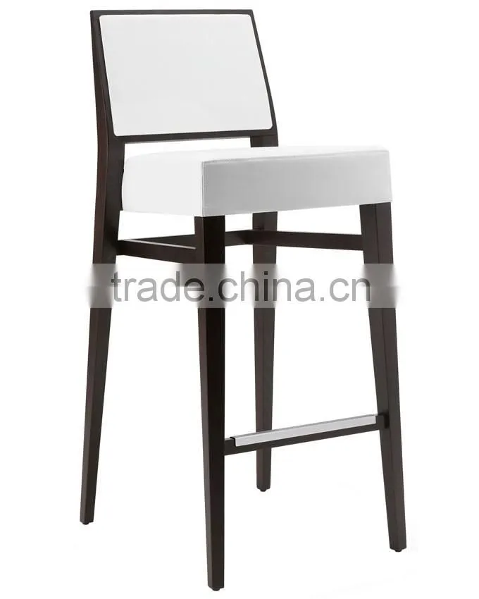 Modern restaurant furniture bar furniture solid wood bar stool chair