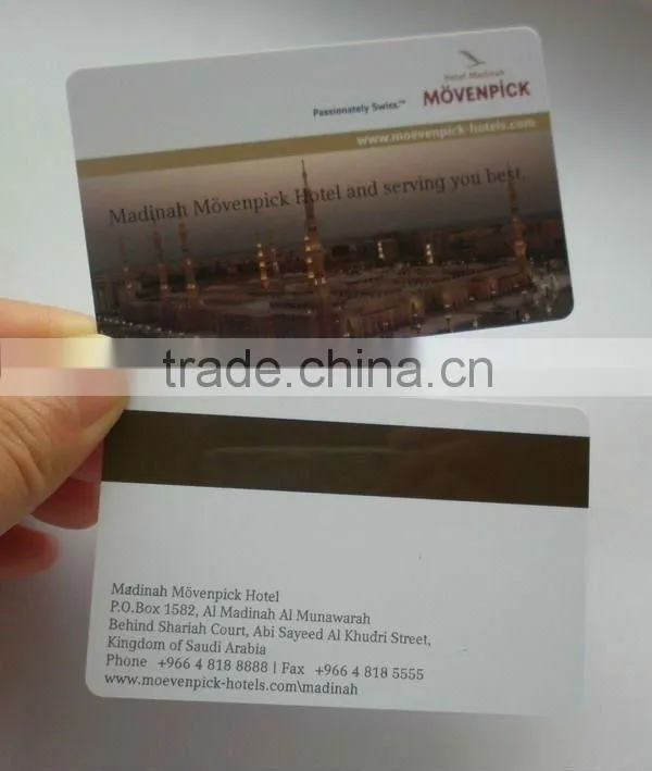 Large in stock with fast delivery High Quality PVC VIP Magnetic Card