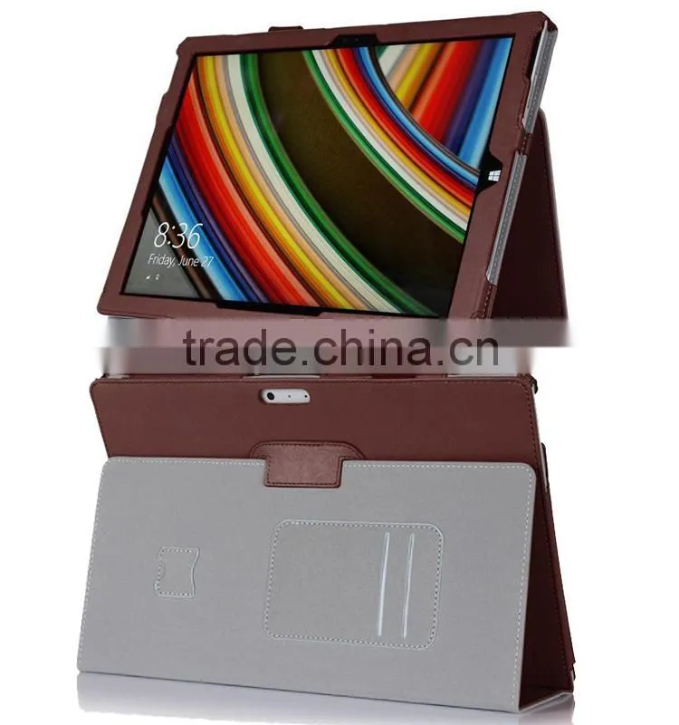 2015 new coming and hot selling flip cover sleeve for microsoft surface tablet