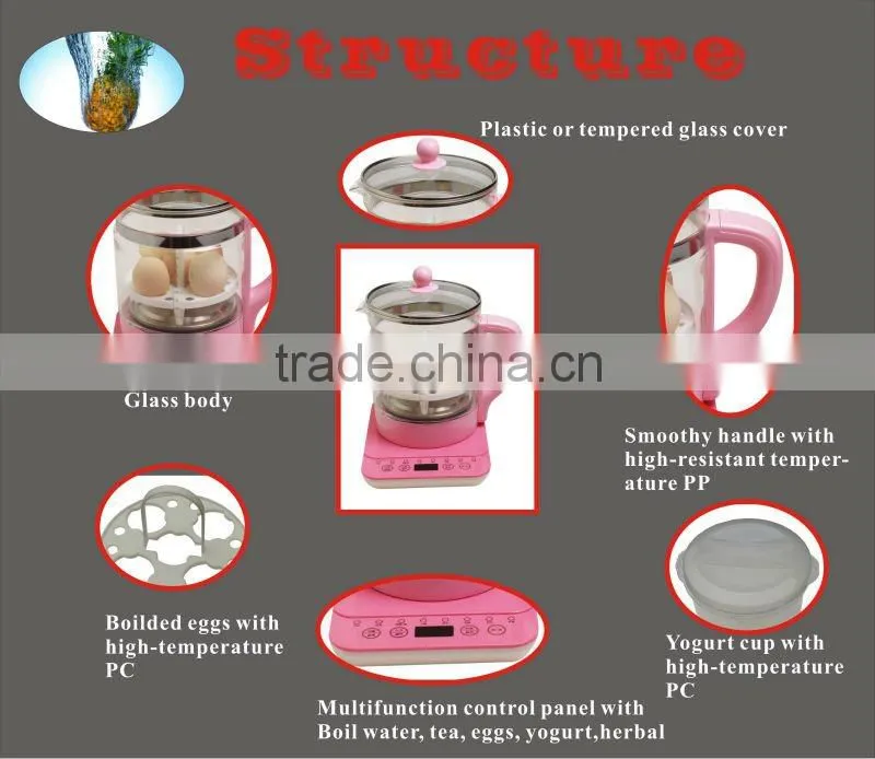 2014New design multifunction kettle