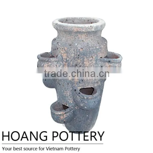Head Oldstone Statue Decor _ Pottery Statue