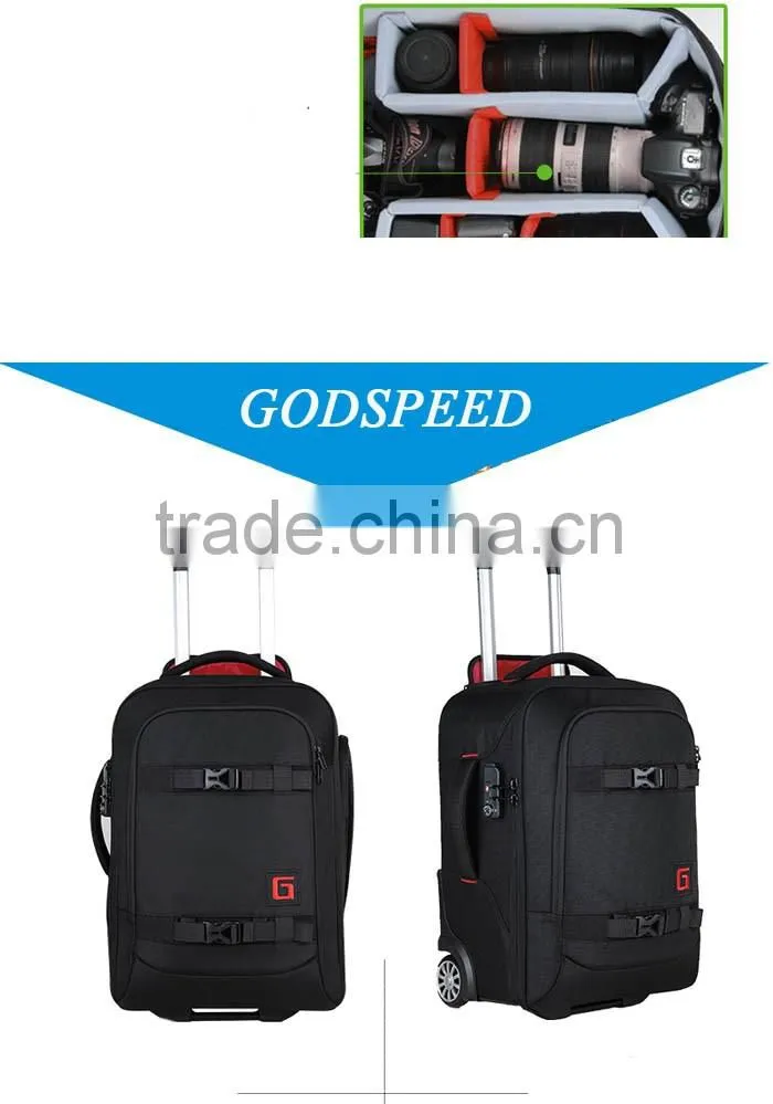 Hot Sale High Quality Camera Rolling Bag