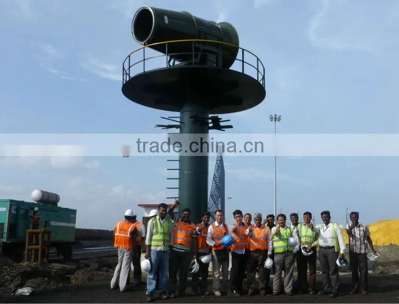 DS-200 motorway haul roads open pit mining site dust suppression dust control fog cannon