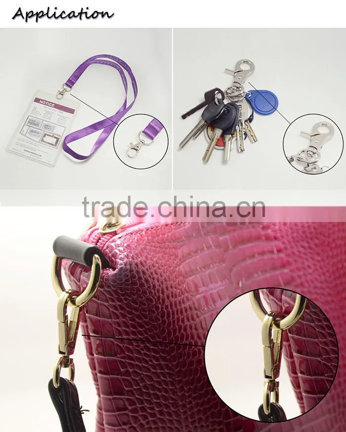 New fashion metal hook adjustable small snap hook (3672)