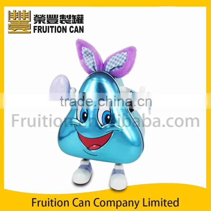 Easter bunny tin