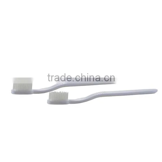 wholesale good quality hotel amenity transparent toothbrush