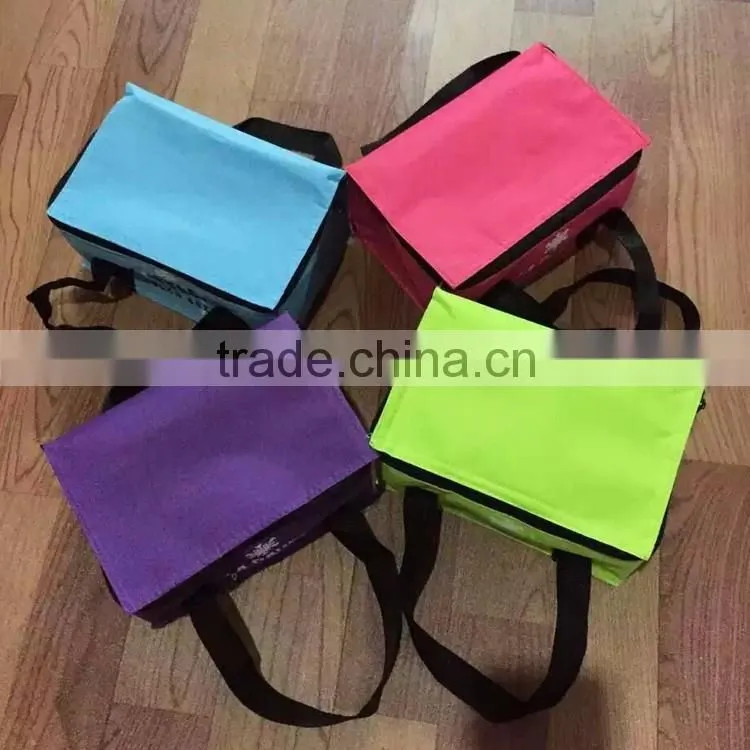 Cheap non woven bulk cooler bag promotional for food /beef steak/ice cream/beer